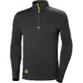 Helly Hansen Lifa Half Zip Sort termoskjorte