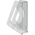 Esselte Europost A4 Magazine File Glass clear