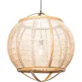 QAZQA Oriental Hengelampe Brun 58 cm - Pascal