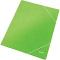 Leitz WOW - 3-fliksmappe - for A4 (210 x 297 mm) - kapasitet: 250 ark - grønn