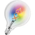 Ledvance SMART+ - LED-filamentlyspære - form: globus - E27 - 4.5 W (ekvivalent 30 W) - klasse G - varmt hvitt lys - 2700 K - gjennomsiktig