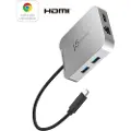 J5CREATE JCD391-N 4K60 Elite USB-C PD multiportadapter, Koblet med ledninger (ikke trådløs), USB 3.2 Gen 1 (3.1 Gen 1) Type-C, 85 W, 10,100,1000 Mbit/s, Sølv, 5 Gbit/s