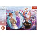 Trefl Puzzle - Frozen - Sister adventure (160 pieces) Gulv