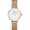Daniel Wellington Classic Petite Melrose - Armbåndsur - kvarts - analog - rosagull - eggeskallhvit