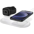 Spigen MagSafe Charger & Apple Watch stand 2in1 MagSafe Duo - white