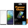 PanzerGlass - Skjermbeskyttelse for mobiltelefon - glass - rammefarge svart - for Motorola Moto G9 Power