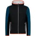 CMP 31m1857 Fix Hood Fleecejakke Med Full Glidelås