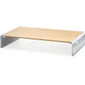 J5CREATE Wood Monitor Stand with Docking Station