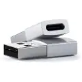 Satechi Adapter USB-A til USB-C, Sølv