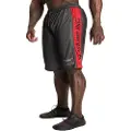 Gasp No1 Mesh Shorts - Black/Red - L