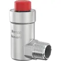 Flamco Automatisk luftudlader 1/2 vinkel forniklet. Tåler 50% glycol