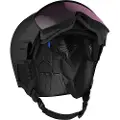 Salomon Driver Pro Sigma, Skihjelm med visir, Black