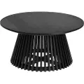 Kave Home Kave HomeSofabord Jeanette Ø 80 cmSvartSofabordFra Homeroom