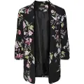 Pieces Boss 3/4 Printed Blazer
