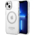 GUESS Guhmp14mhtrms Iphone 14 Plus15 Plus 6.7 Srebrny Outline Telefondeksel