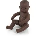 Miniland Afrikansk Nyfødt Dukke 40 Cm