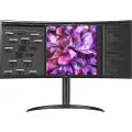 LG UltraWide 34WQ75X-B - LED-skjerm - kurvet - 34 - 3440 x 1440 UWQHD - IPS - 400 cd/m² - 1000:1 - HDR10 - 5 ms - 2xHDMI, DisplayPort, USB-C - høyttalere - svart
