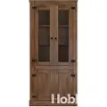 Loft 24 Loft24Vitrine Mexico 2 glassdør/2 dørerBrunSkapFra Homeroom