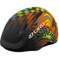 Giro SCAMP barnehjelm matt svart rutete fade str. S (49–53 cm) (NY)