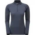 Montane Dart Halv Glidelås Langarmet T-skjorte
