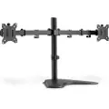 Digitus DA-90401 stand - for 2 monitors / curved monitors - matte black