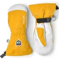 Hestra votter og hansker Hestra Army Leather Heli Ski, Skivotter, Mustard