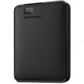 Western Digital Elements Portable U3 - Ekstern Harddisk - 5TB - Svart
