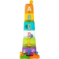 Chicco Stabelbart Super Tower-pyramide Med 6 Kuber Og 4 Baller 30x62x30 Cm