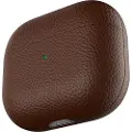 KEYBUDZ Artisan Series Leather Case - Handcrafted Leather Case for your Airpods 3