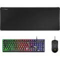 Mars Gaming Mcpxbfr Mcpx Tastatur Og Mus Fransk
