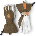Hestra Army Leather Patrol Gauntlet, Skihansker, Olive