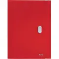 Leitz Recycle - 3-fliksmappe - for A4 (210 x 297 mm) - kapasitet: 150 ark - rød