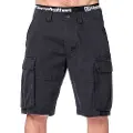 Horsefeathers Baxter Shorts svart