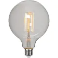 Star Trading E27 G125 LED-pære 3,8W 1800K Dimbar