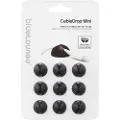 Bluelounge CableDrop mini - Black - 9-pack
