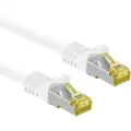 Goobay LAN CAT 7 S/FTP - Hvit - 5 meter