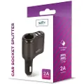 24hShop Splitter til sigarettuttaket 2xUSB