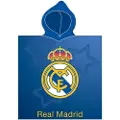 MCU Real Madrid Poncho badehåndklæde med hætte - 100 procent bomuld