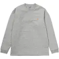 Carhartt WIP Chase Langermet T-skjorte grå