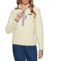 Patagonia Retro Pile Marsupial Half-Zip Fleecegenser hvit