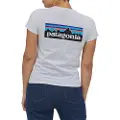 Patagonia P-6 Logo Responsibili T-skjorte hvit