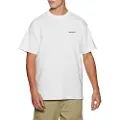 Carhartt WIP Script Embroidery T-skjorte hvit