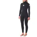Rip Curl Dawn Patrol 4/3 Mm Dame Våtdrakt I Neopren Med Glidelås I Brystet Og Lange Ermer
