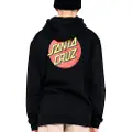 Santa Cruz Classic Dot Chest Hettegenser svart
