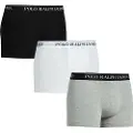 Ralph Lauren for man. 714835885003 Pack of 3 Boxers 714835885003 grey, white, black (L), Homewear, Cotton, Elastane