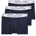 Ralph Lauren for man. 714830299056 Pack of 3 navy boxers (S), Homewear, Cotton