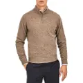 Hackett Lambswool Genser Med Halv Glidelås