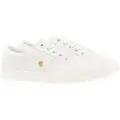 Ralph Lauren for woman. 802804598001 Shoes Janson white (38), Fabric, Flat, Laces, Casual