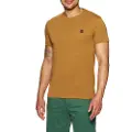 Timberland for man. TB0A2BPRP471 Dunstan River T-shirt yellow (L), Casual, Cotton, Short sleeve