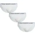 Ralph Lauren for man. 714835884001 Pack of 3 white Classic briefs (L), Homewear, Cotton